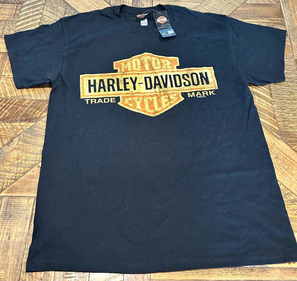 Harley-Davidson T-Shirt Size L Black Wisconsin Oconomowoc